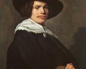 弗朗斯 哈尔斯 : Portrait of a Young Man